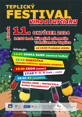 Teplický festival vína a burčiaku