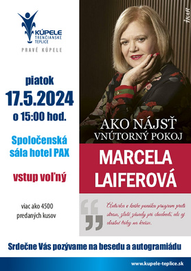 Marcela Laiferová: Ako nájsť vnútorný pokoj