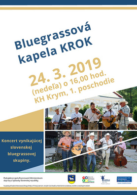 Koncert bluegrassovej kapely KROK