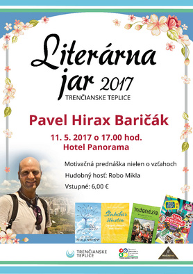 Literárna jar 2017: Pavol Hirax Baričák