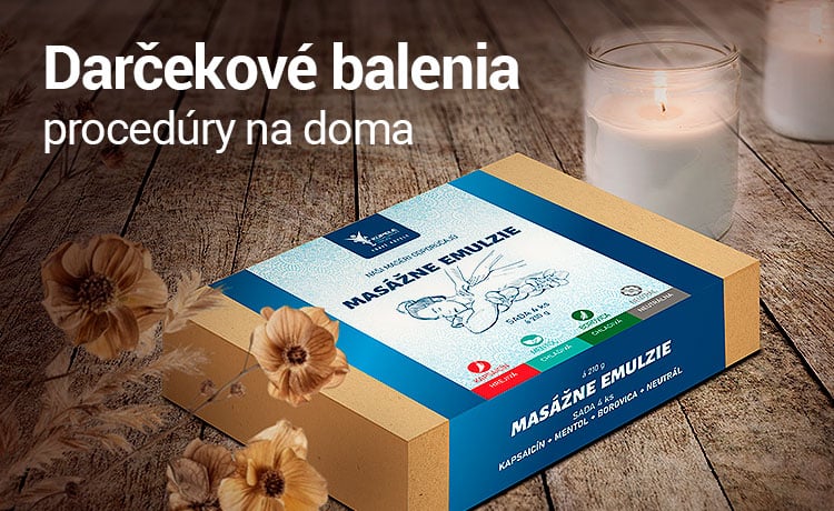 Darčekové balenia - kúpeľné procedúry na doma