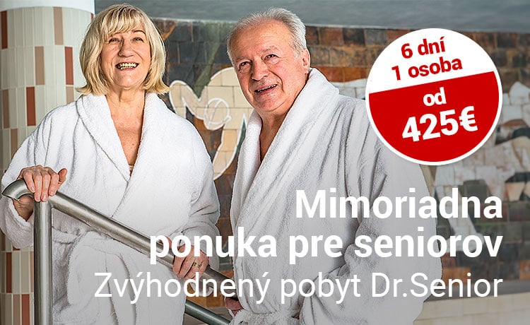 Výhodné pobyty pre seniorov